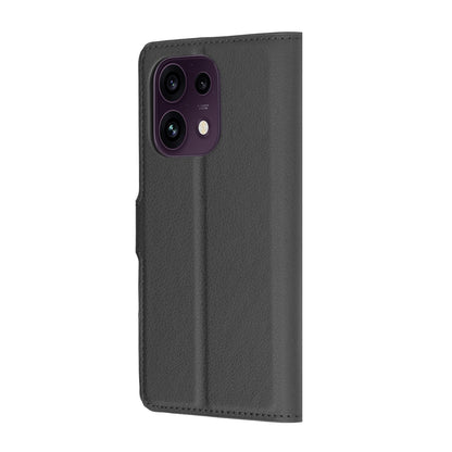 Husa pentru Oppo Reno16 F / Reno16 FS, Techsuit, Leather Folio, Neagra