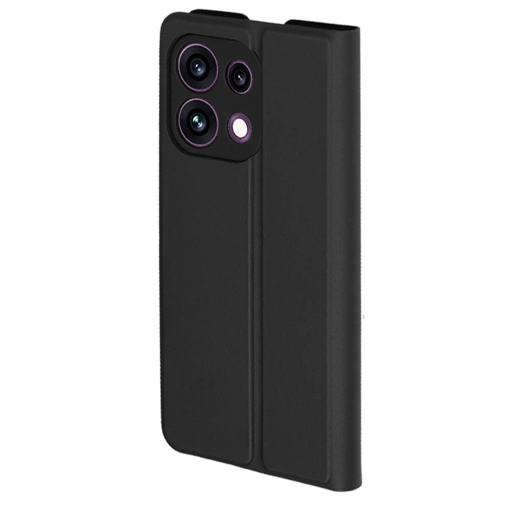 Husa pentru Oppo Reno16 F / Reno16 FS, Techsuit, Magskin Book, Neagra