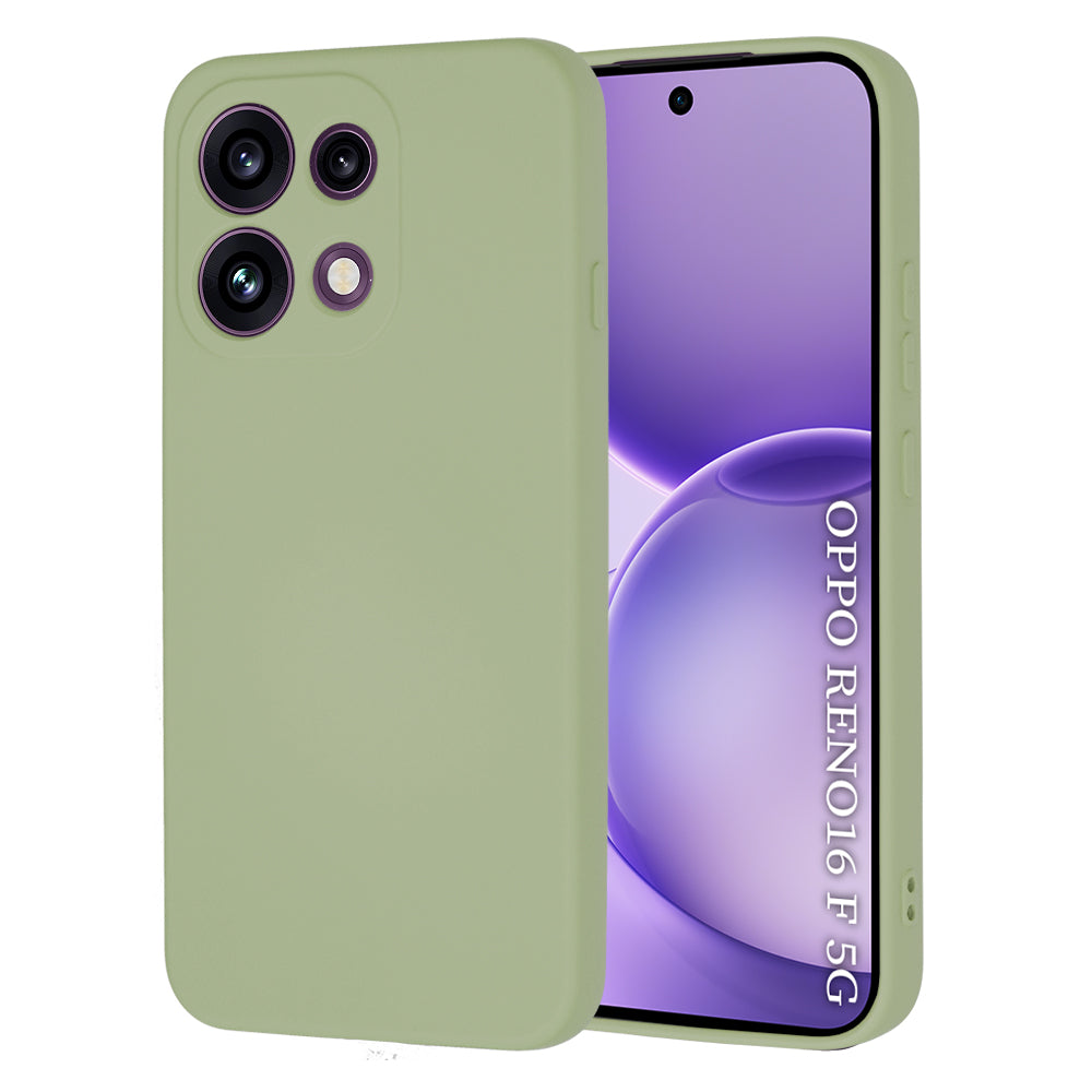 Husa pentru Oppo Reno16 F / Reno16 FS, Techsuit, SoftFlex, Matcha