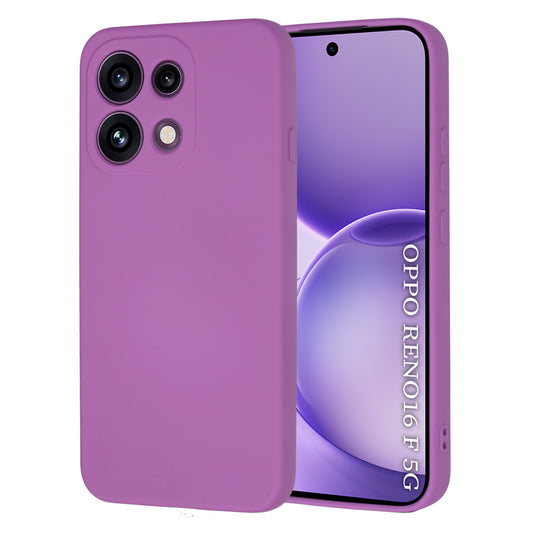 Husa pentru Oppo Reno16 F / Reno16 FS, Techsuit, SoftFlex, Mov