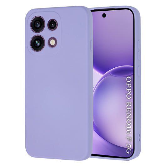 Husa pentru Oppo Reno16 F / Reno16 FS, Techsuit, SoftFlex, Mov Deschis