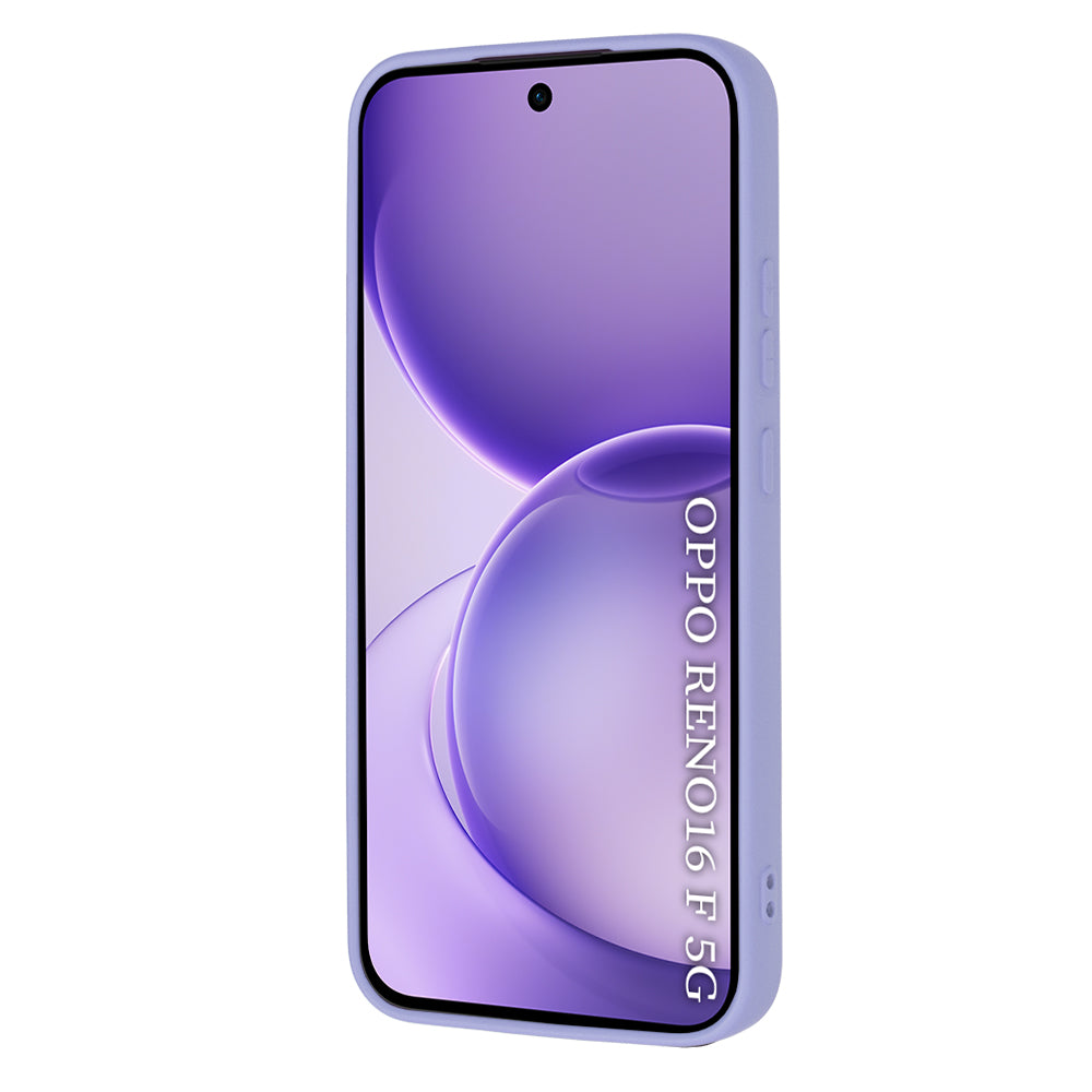 Husa pentru Oppo Reno16 F / Reno16 FS, Techsuit, SoftFlex, Mov Deschis