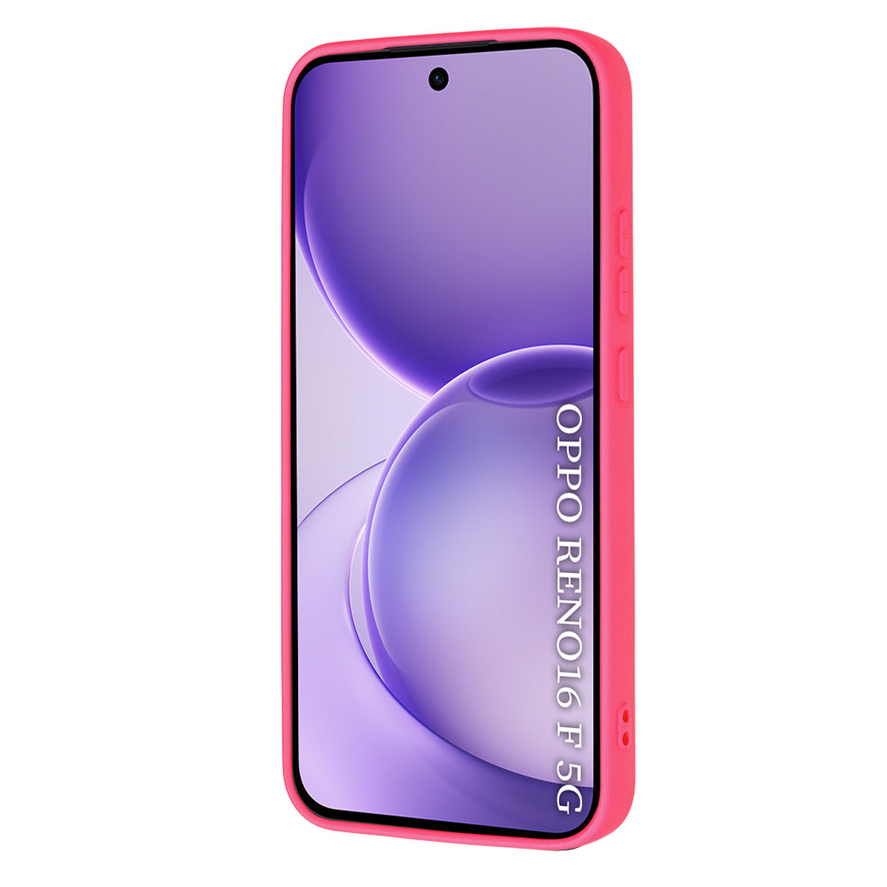 Husa pentru Oppo Reno16 F / Reno16 FS, Techsuit, SoftFlex, Roz Inchis