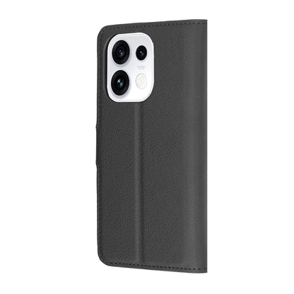 Husa pentru Oppo Reno16 Pro, Techsuit, Leather Folio, Neagra