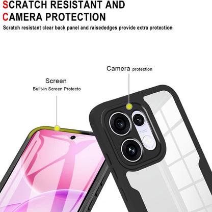 Husa pentru Oppo Reno16 / Reno16 Pro, Techsuit, ColorVerse 360, Neagra
