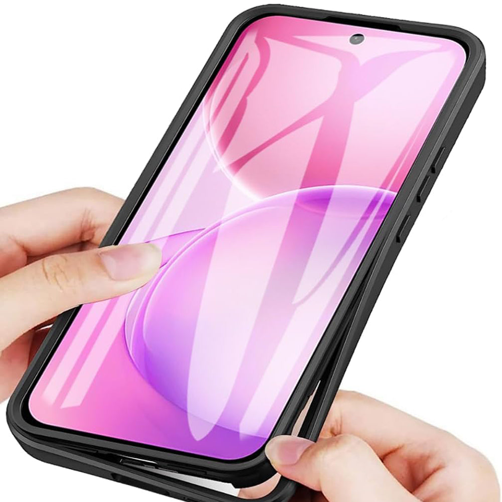 Husa pentru Oppo Reno16 / Reno16 Pro, Techsuit, ColorVerse 360, Neagra