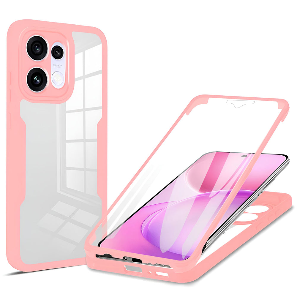 Husa pentru Oppo Reno16 / Reno16 Pro, Techsuit, ColorVerse 360, Roz