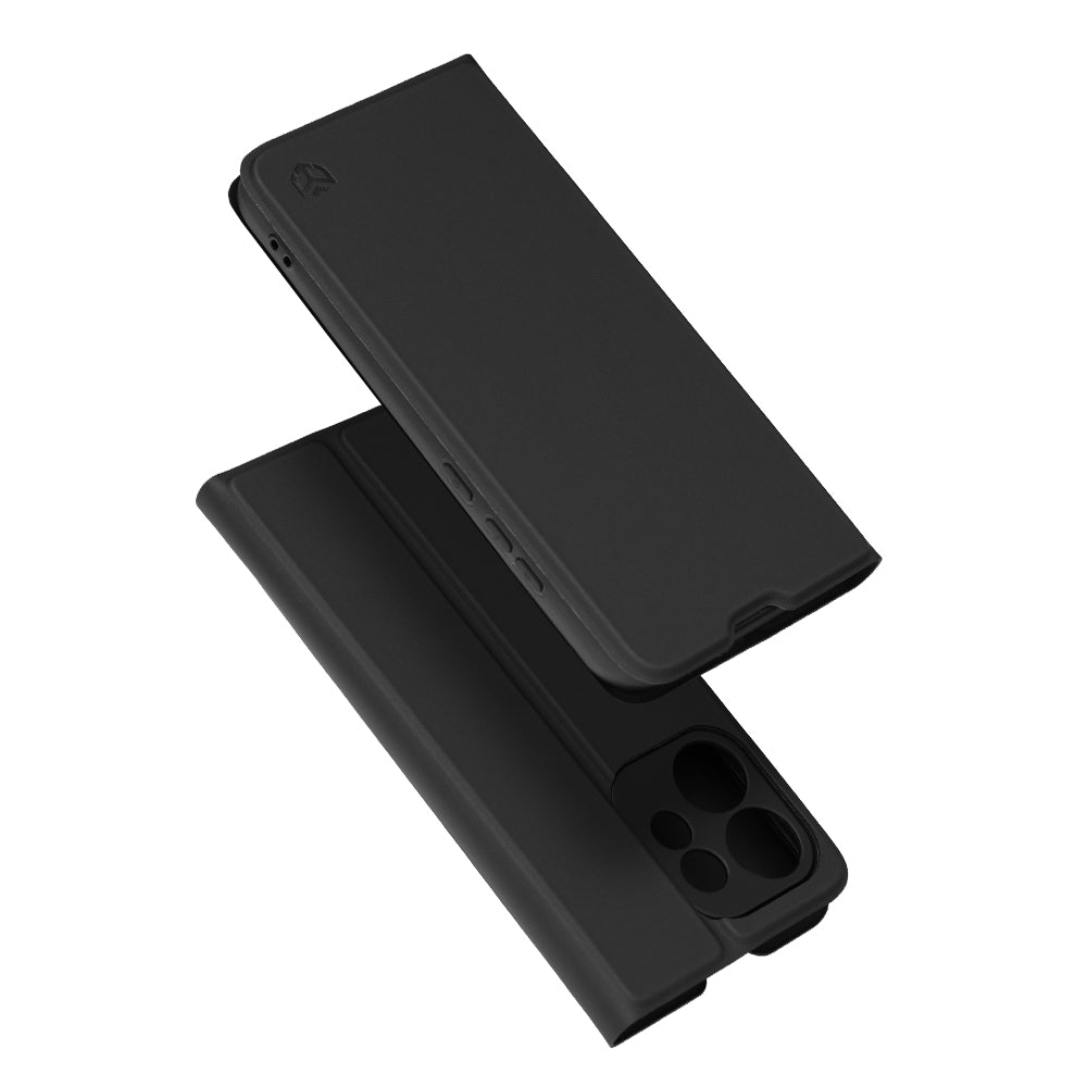Husa pentru Oppo Reno16, Techsuit, Magskin Book, Neagra