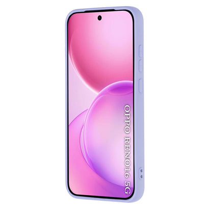 Husa pentru Oppo Reno16, Techsuit, SoftFlex, Mov Deschis