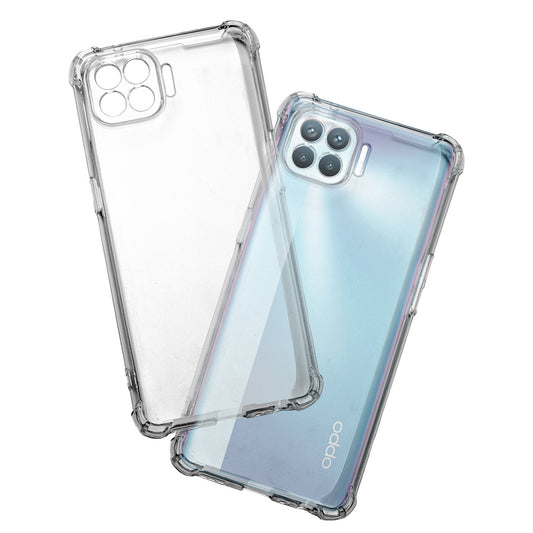 Husa pentru Oppo Reno4 Lite, Techsuit, Shockproof Clear, Transparenta