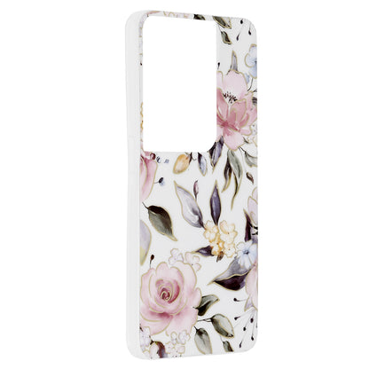 Husa pentru Oppo Reno8 Pro, Techsuit, Marble, Alba
