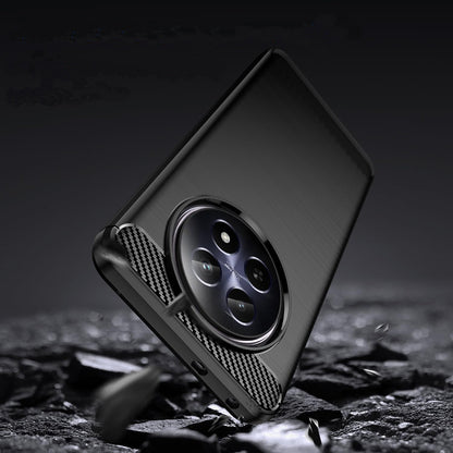 Husa pentru Realme 12, Techsuit, Carbon, Albastra