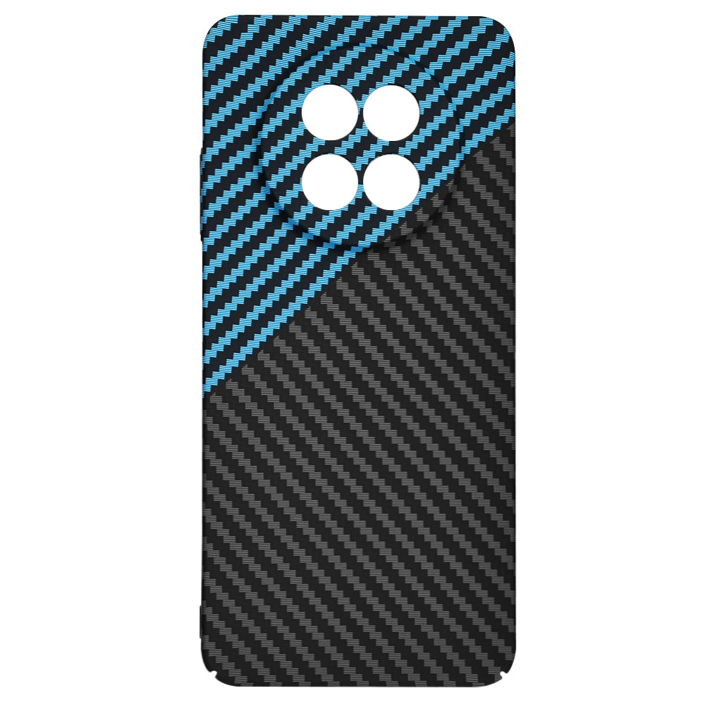 Husa pentru Realme 12x / 12, Techsuit, Carbonite FiberShell, Neagra Bleu