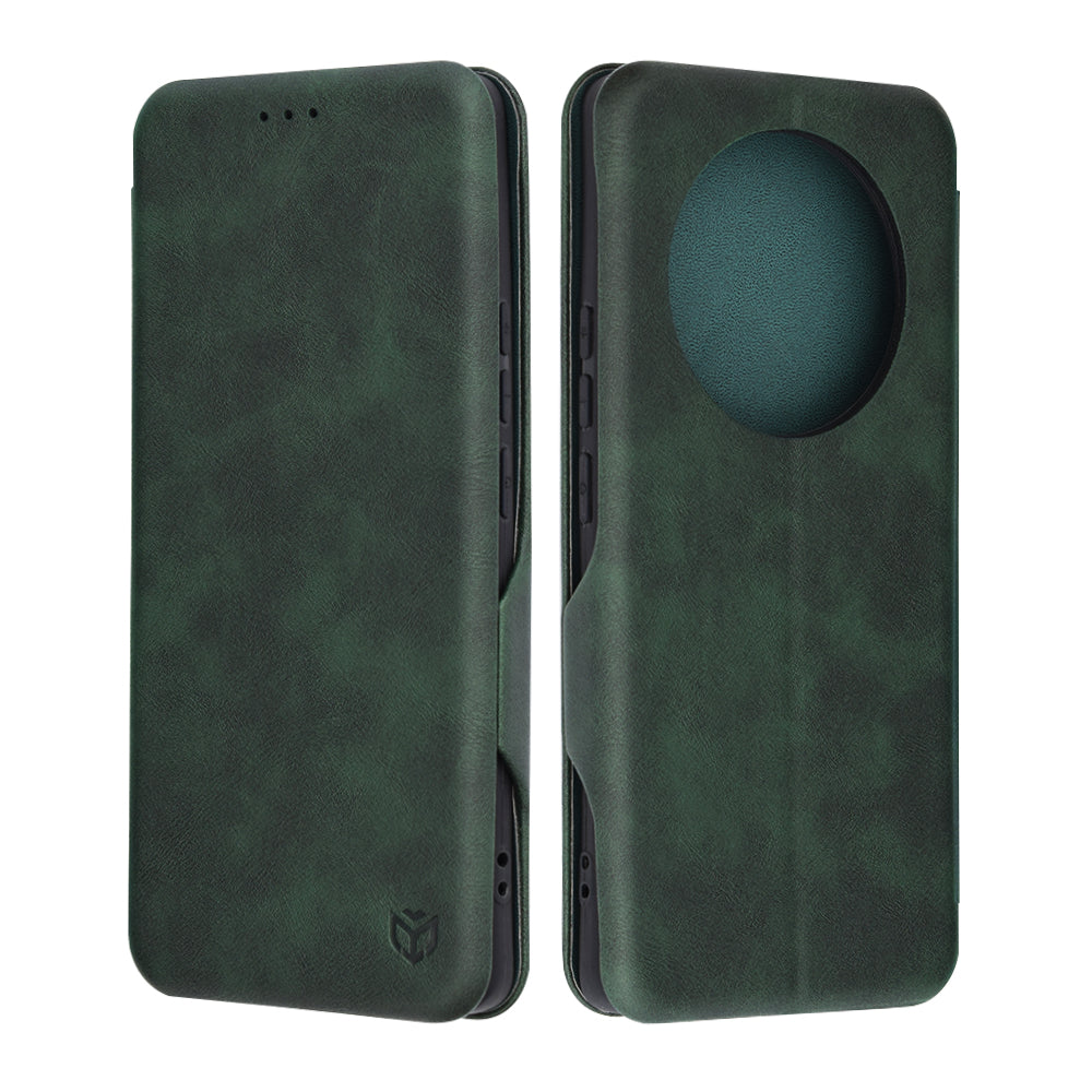 Husa pentru Realme 13 Pro / 13 Pro+, Techsuit, Safe Wallet Plus, Verde