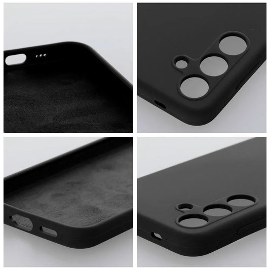Husa pentru Realme 14 Pro+, OEM, Silicone, Neagra