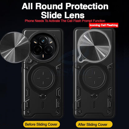 Husa pentru Realme 14 Pro+, Techsuit, CamGuard Pro, Neagra