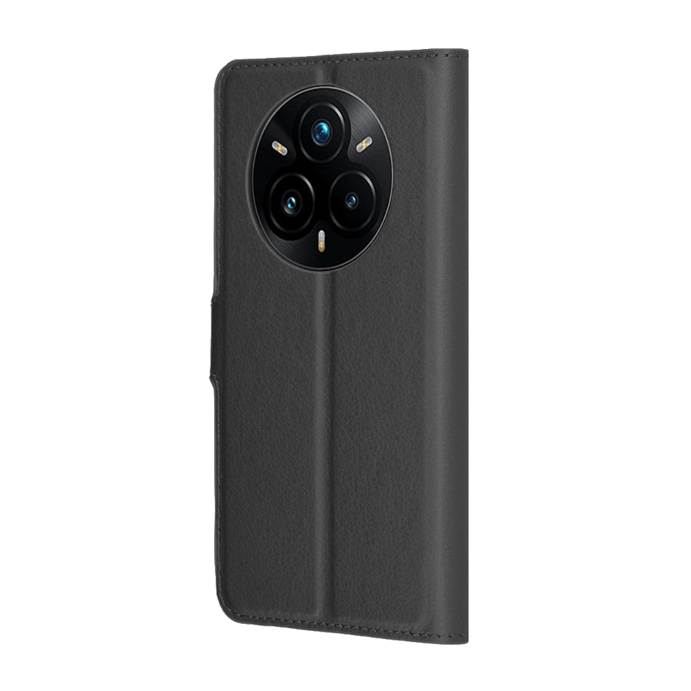 Husa pentru Realme 14 Pro+, Techsuit, Leather Folio, Neagra