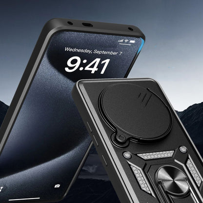 Husa pentru Realme 14 Pro, Techsuit, CamShield, Neagra