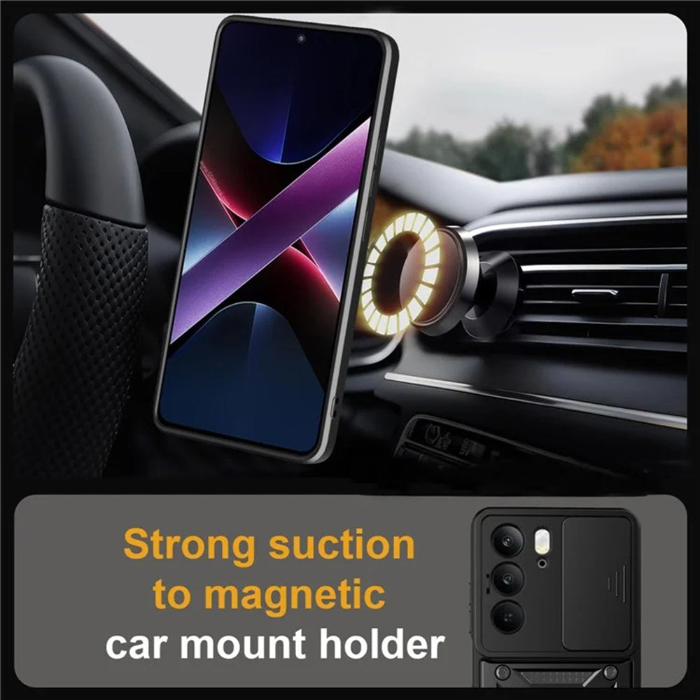 Husa pentru Realme 14 Pro, Techsuit, CamShield, Neagra