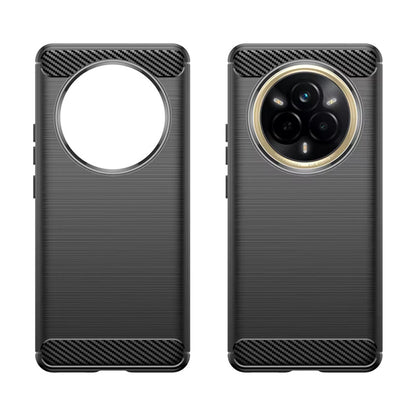 Husa pentru Realme 14 Pro, Techsuit, Carbon, Neagra