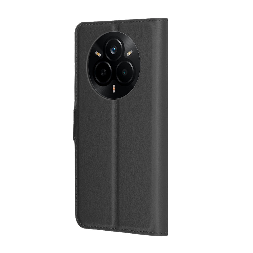 Husa pentru Realme 14 Pro, Techsuit, Leather Folio, Neagra