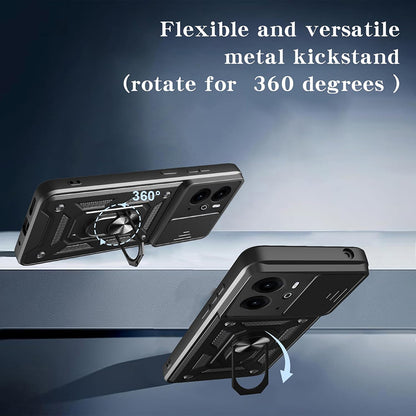 Husa pentru Realme 14T / 14, Techsuit, CamShield, Neagra