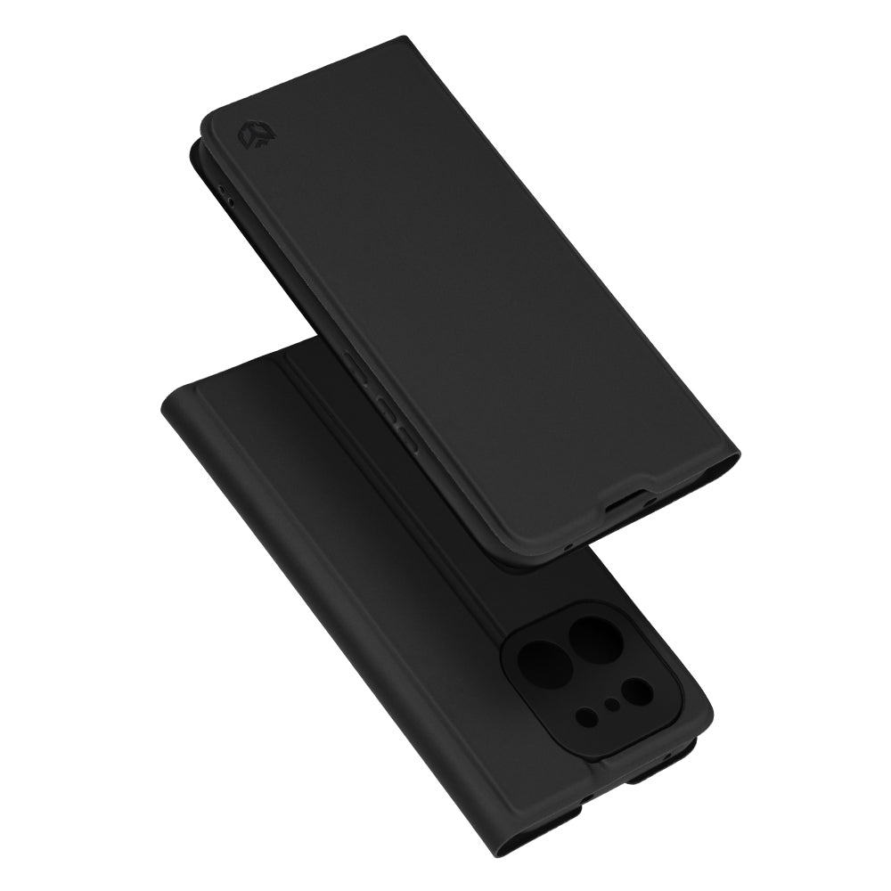 Husa pentru Realme 16 Pro, Techsuit, Magskin Book, Neagra