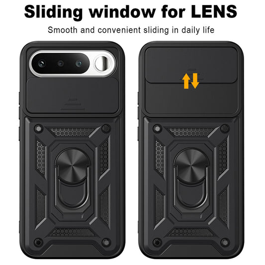 Husa pentru Realme 16, Techsuit, CamShield, Neagra