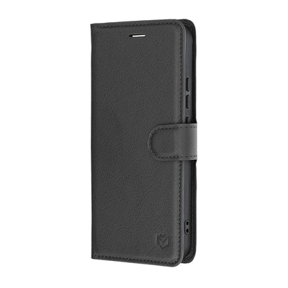 Husa pentru Realme 16, Techsuit, Leather Folio, Neagra
