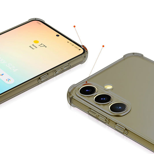 Husa pentru Realme 16, Techsuit, Shockproof Clear, Fumurie
