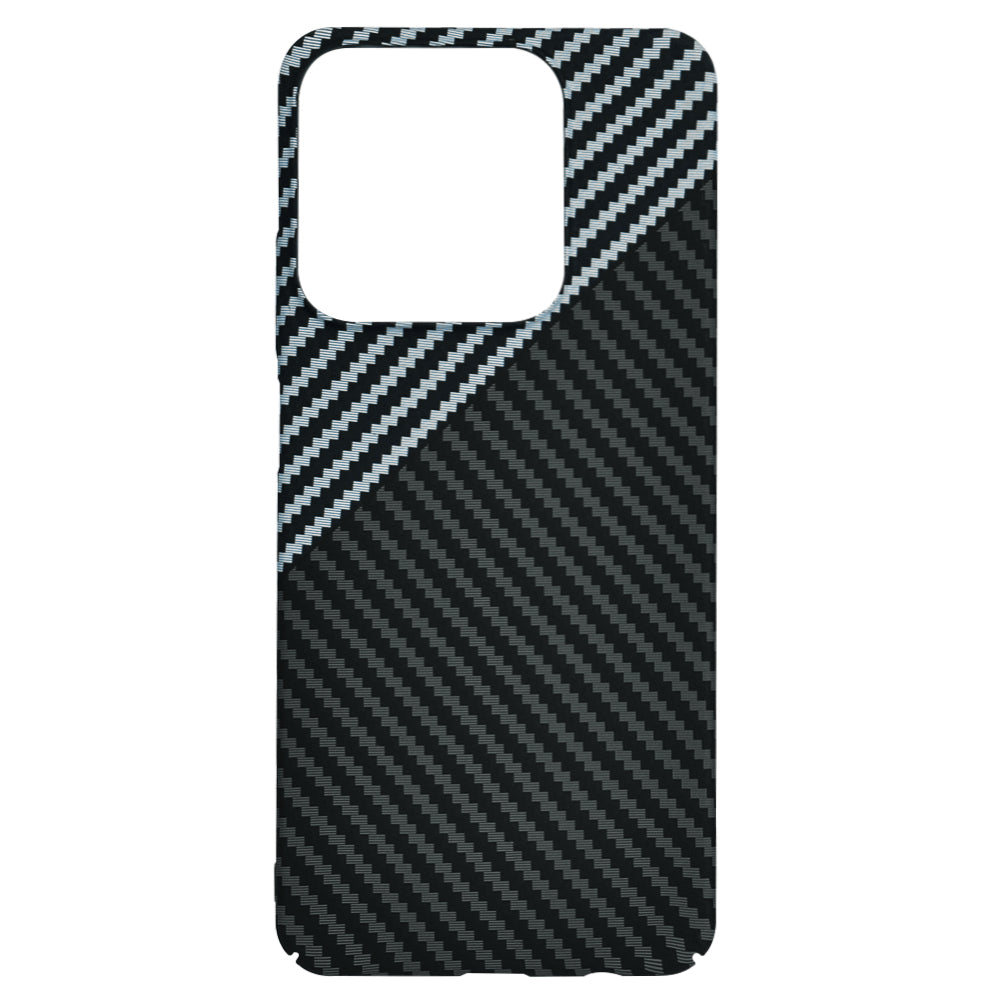 Husa pentru Realme C63 / C61, Techsuit, Carbonite FiberShell, Neagra Gri