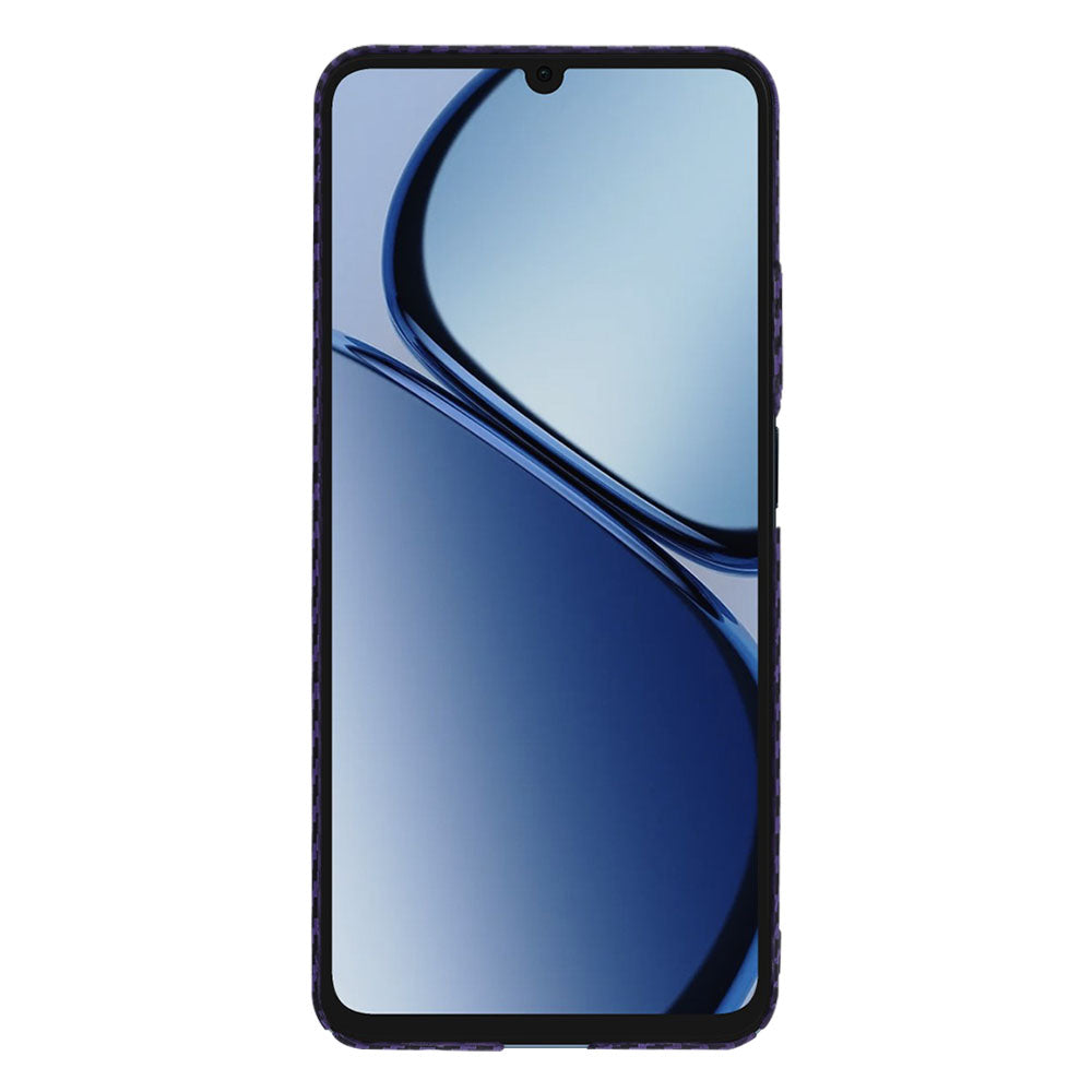 Husa pentru Realme C63 / C61, Techsuit, Carbonite FiberShell, Mov