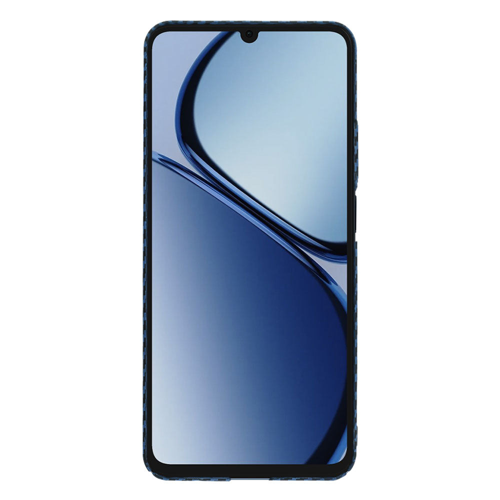 Husa pentru Realme C63 / C61, Techsuit, Carbonite FiberShell, Turcoaz