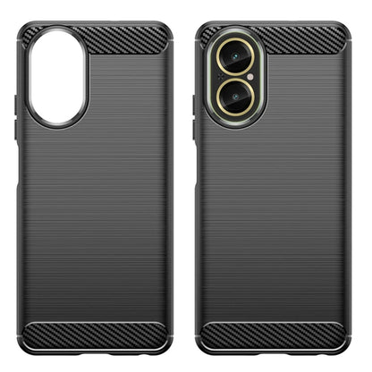 Husa pentru Realme C67 4G, Techsuit, Carbon, Neagra