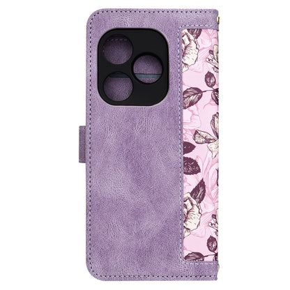 Husa pentru Realme GT 6T / GT 6, Techsuit, FlipCraft, Mov