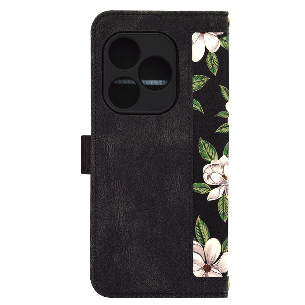 Husa pentru Realme GT 6T / GT 6, Techsuit, FlipCraft, Neagra