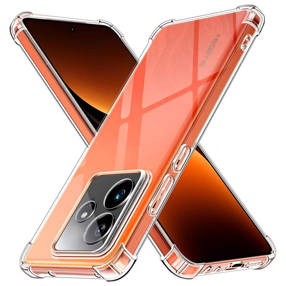 Husa pentru Realme GT 7, Techsuit, Shockproof Clear, Transparenta