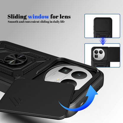 Husa pentru Realme GT 8 Pro, Techsuit, CamShield (Round Camera Cutout), Neagra