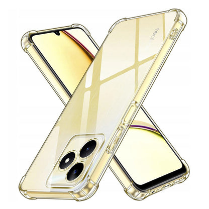 Husa pentru Realme Note 50 / C51, Techsuit, Shockproof Clear, Transparenta