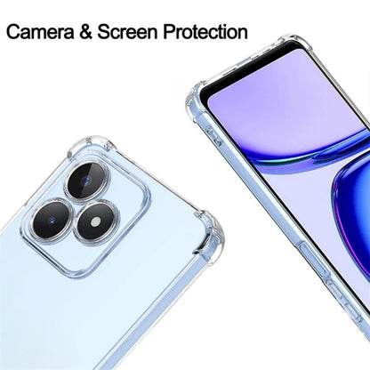 Husa pentru Realme Note 50 / C51, Techsuit, Shockproof Clear, Transparenta