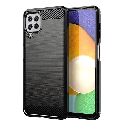 Husa pentru Samsung Galaxy A22 A225, OEM, Carbon, Neagra