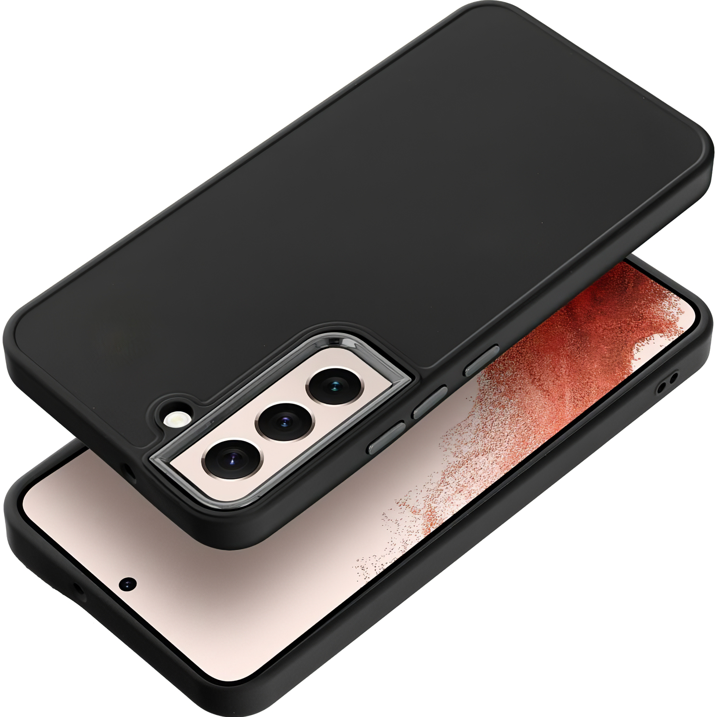 Husa pentru Samsung Galaxy S22 5G S901, OEM, Frame, Neagra