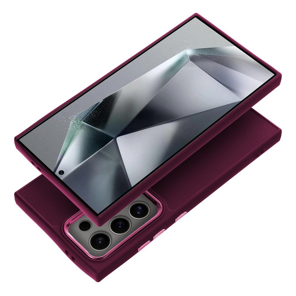 Husa pentru Samsung Galaxy S24 FE S721, OEM, Frame, Mov