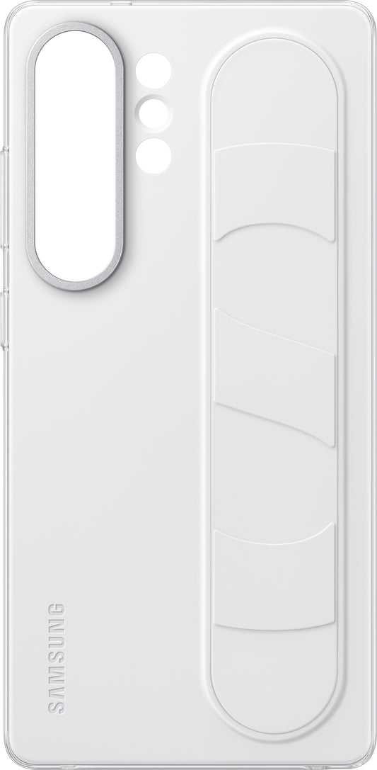 Husa pentru Samsung Galaxy S25 Ultra S938, Standing Grip, Alba EF-GS938CWEGWW