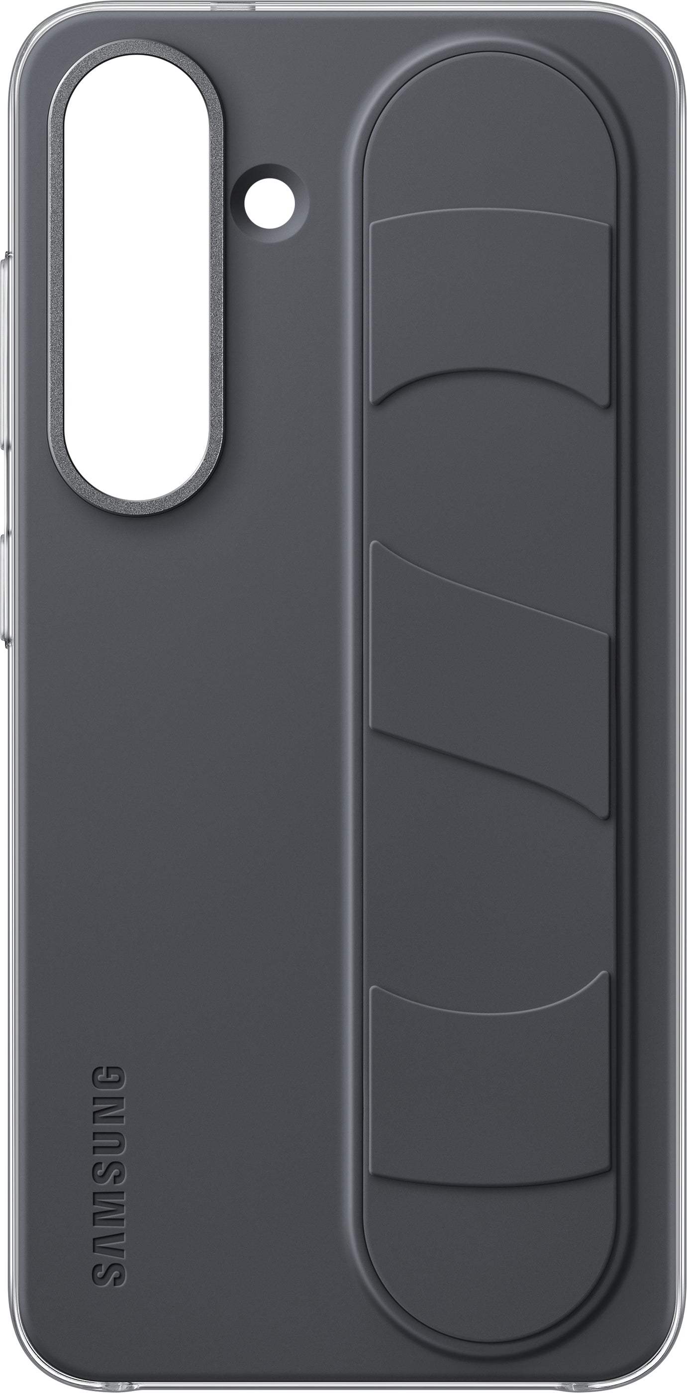 Husa pentru Samsung Galaxy S25 S931, Standing Grip, Neagra EF-GS931CBEGWW