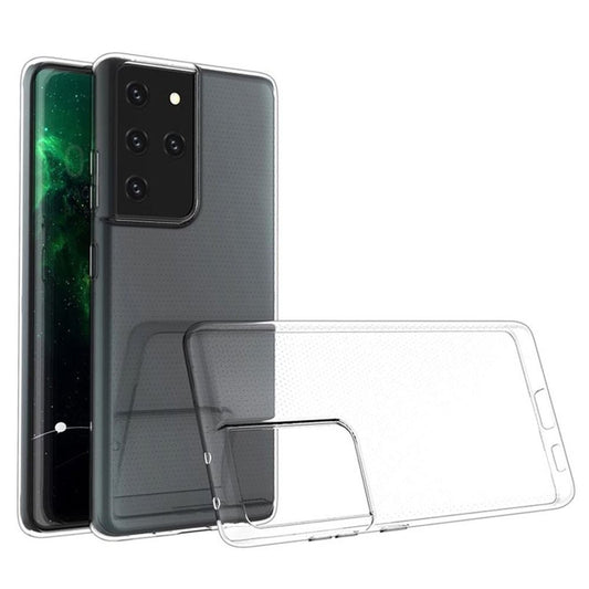 Husa pentru Samsung Galaxy S21 Ultra 5G G998, OEM, Ultra Slim, 0.5mm, Transparenta