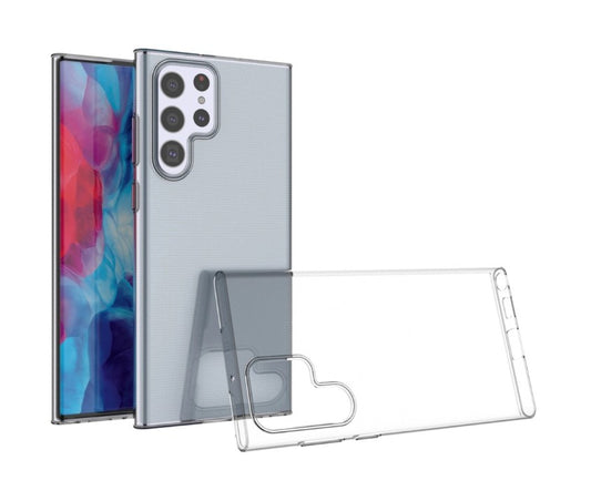 Husa pentru Samsung Galaxy S22 Ultra 5G S908, OEM, Ultra Slim, 0.5mm, Transparenta