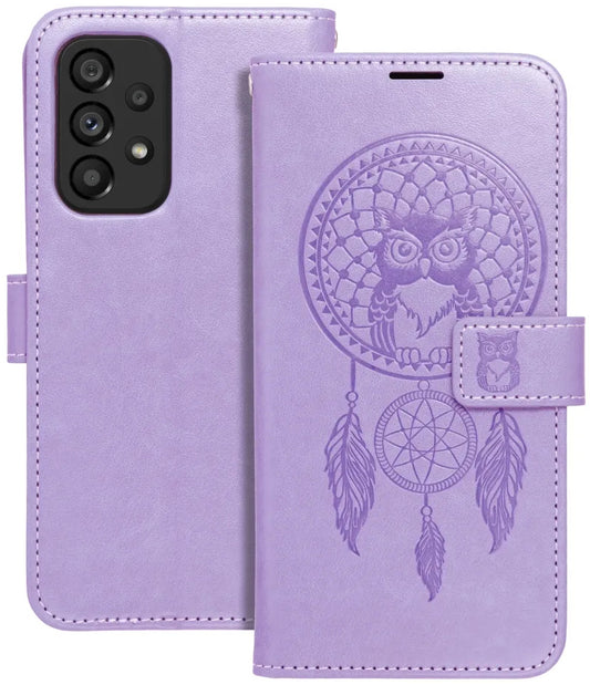 Husa pentru Samsung Galaxy A52s 5G A528 / A52 5G A526 / A52 A525, OEM, MEZZO Dream Catcher, Mov