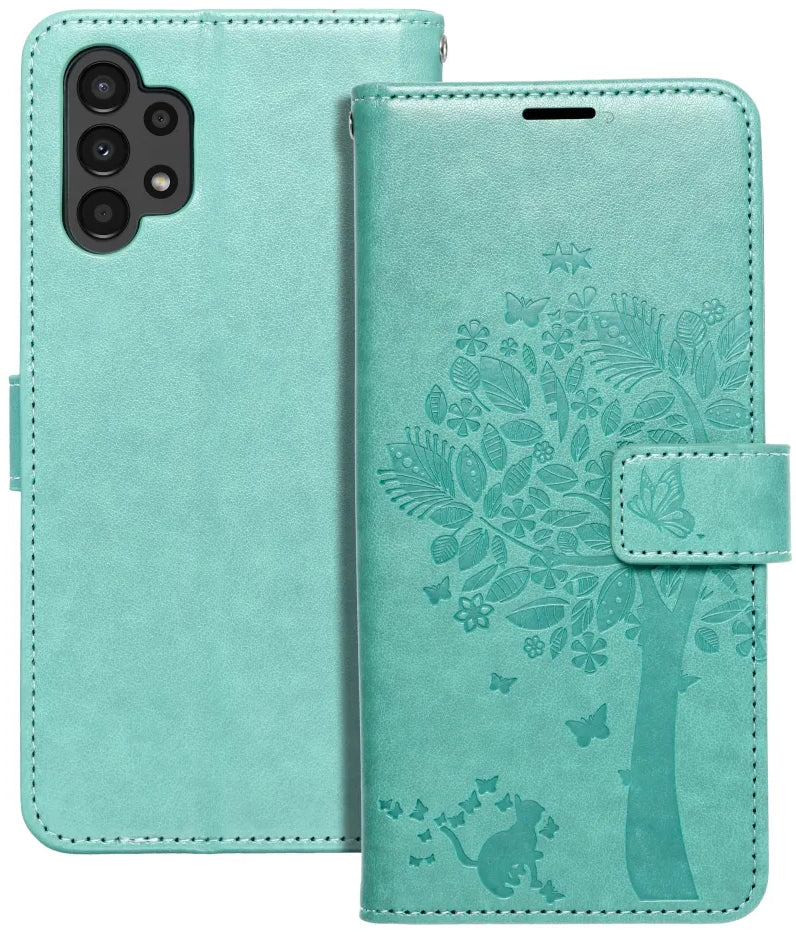 Husa pentru Samsung Galaxy A13 A137 / A13 A135, OEM, MEZZO Tree, Verde