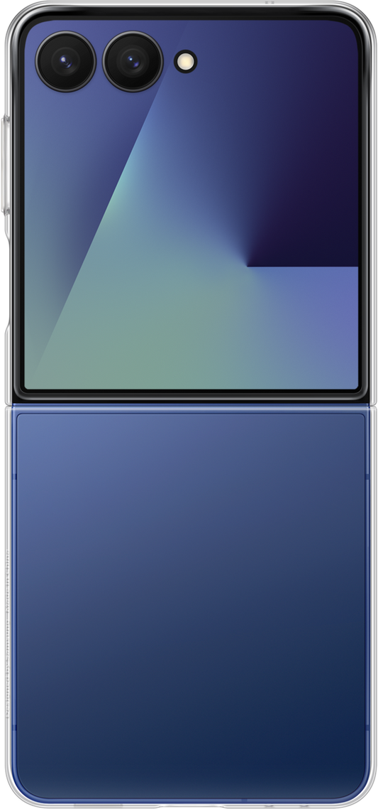 Husa pentru Samsung Galaxy Z Flip7 F766, Clear Case, Transparenta EF-AF766CTEGWW